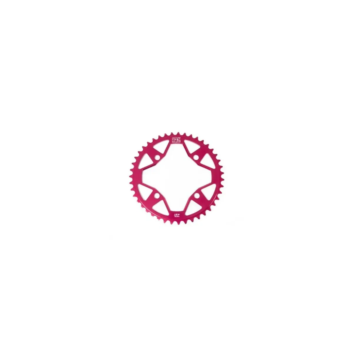 Stay Strong 7075 Alloy 4 Hole Chainring Red